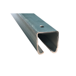 Ducasse Riel p/puerta Galvanizado 100 kg U-100 2 m
