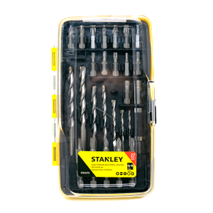 STANLEY Juego Combinado para Perforar y Atornillar 27 PZS